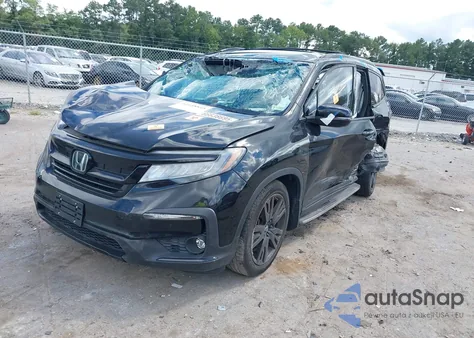 2020 Honda Pilot Awd Black Edition from USA, damaged, VIN 5FNYF6H72LB006037